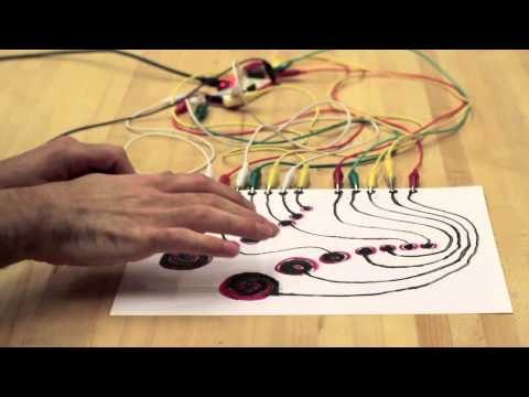 MaKey MaKey Musical Paintings