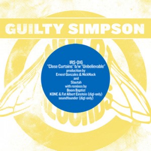 Guilty Simpson "Close Curtains" EP