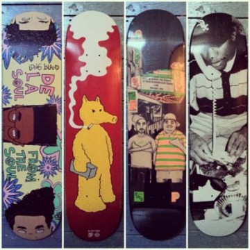 Hip-Hop Skate Decks