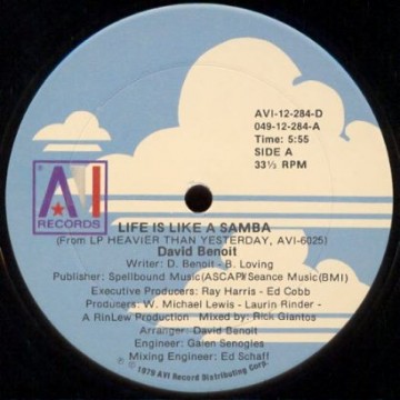 Forgotten Treasure: David Benoit “Life is like a Samba”