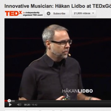 Hakan Lidbo @ TED x Göteborg