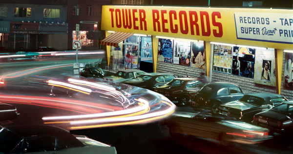 Tower Records on the Sunset Strip circa 1980