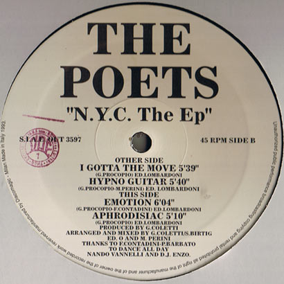 The Poets – N.Y.C. The Ep